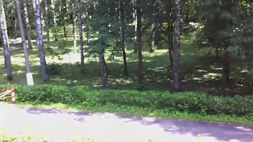 Вид с балкона отеля " Зеленый городок"
