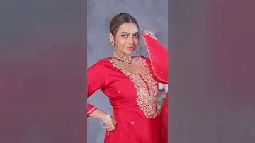 Exclusive Arrival: Premium Red Designer Wear @pinkstoriesbyrinsha  #fashion #banarasidupatta