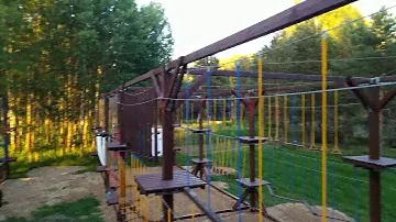 Веревочный парк строительство под ключ