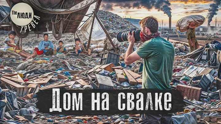 Дом на помойке: Джакарта - гигантская свалка стала домом для тысячи семей / Трущобы @anton_lyadov