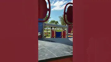 Австрия.Детская игровая площадка Neusidl am See. На алтайском языке.