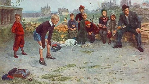 Где проходил знаменитый матч с картины Сергея Григорьева