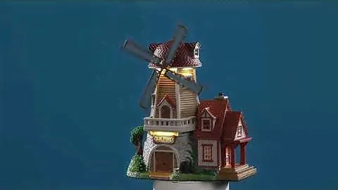 Lemax Старинная каменная Мельница арт 05637