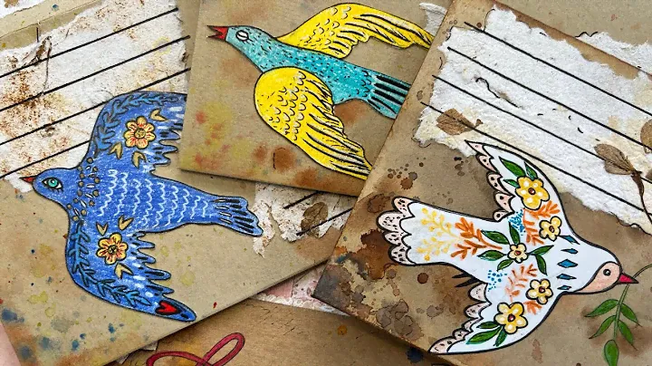 New art envelopes, конверты ручной работы