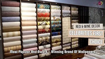 Red & Wine Decor | Exclusive Wallpapers Store | Premium Wallpapers at Lowest Price