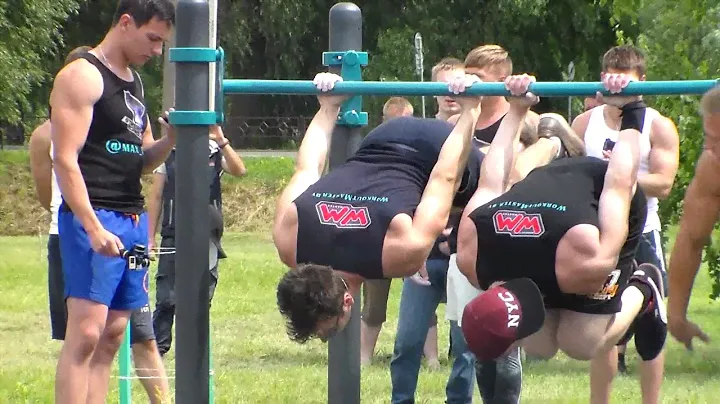Открытие площадки Street Workout в Давид Городке