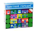 Конструктор Томик"Цветной городок" большой 41д 8688-8