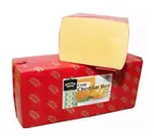 Сыр "Cheddar Red", 50%, брус (ТМ Поставы городок)
