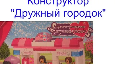 Конструктор дружный городок