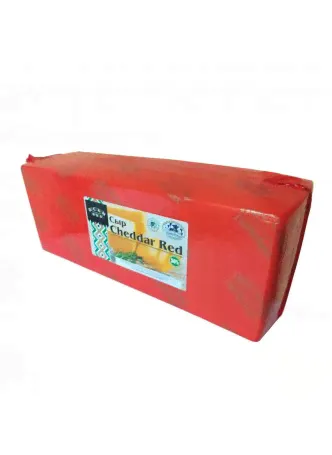Сыр Чеддар красный (оранж.) Red 50% ~4 кг блок БЗМЖ Поставы Городок™ Беларусь (КОД 19709) (О°С) оптом
