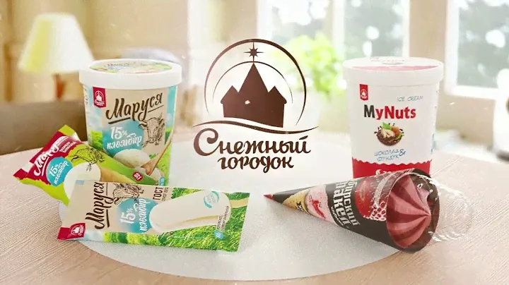 Имиджевый ролик для производителя мороженого