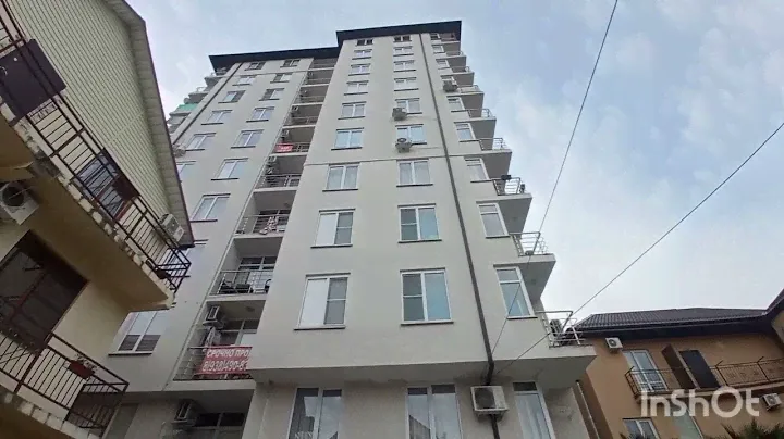 Студия 22м² на берегу моря Курортный городок Адлер