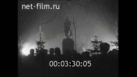 1956г. Солнечногорск. памятник павшим в боях. Московская обл
