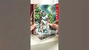 Новогодние открытки для посткроссинга