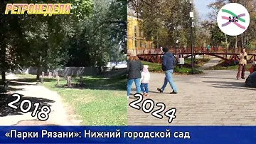 Нижний городской сад: 6 лет спустя (Парки Рязани 2: Ретронедели)