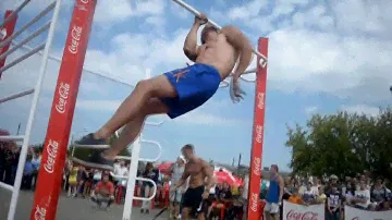 Показательное workout выступление на родине Максима Трухоновца Давид - городке