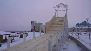 Дед Мороз поселится в зимнем городке Спутника
