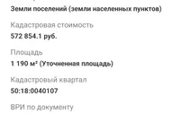 Продам земельный участок ижс 11.9 сот городской округ Можайский Тушков Городок