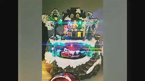Сувенир новогодний Рождественская деревня