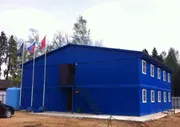Двухэтажный бытовой городок МЗ-36 из 36-ти блок-контейнеров