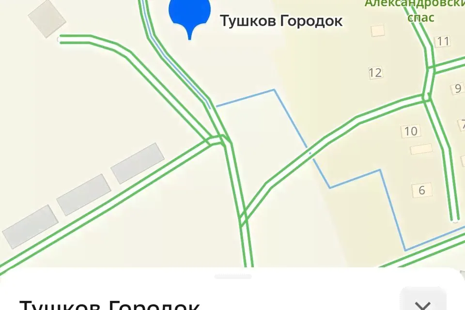 Продам земельный участок ижс 11.9 сот городской округ Можайский Тушков Городок