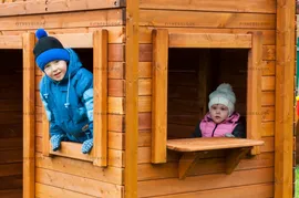 Детский городок Выше Всех Крепость Викингов в Москве
