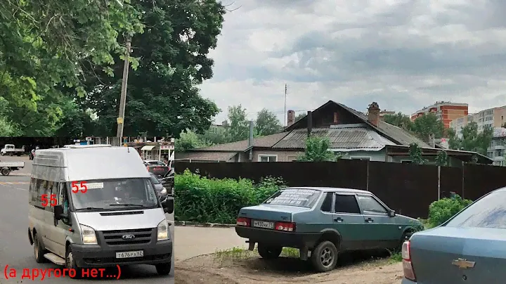 Хотел 55 маршрутку, а вышла прогулка по Октябрьскому городку